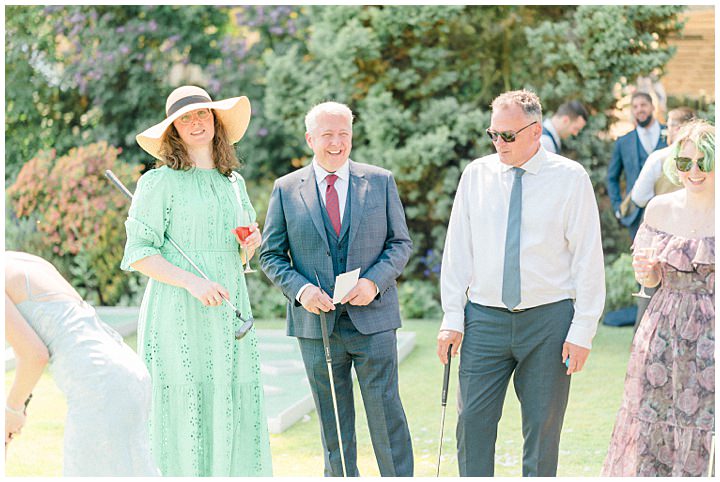 Halton Grove wedding photos - outdoor garden ceremony
