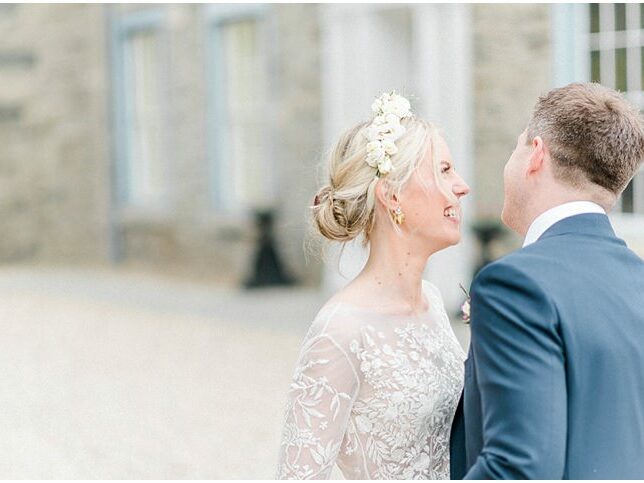 Elegant Lake District Wedding Photographer couple
